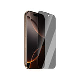 Apple iPhone 16 Pro Max CaseWorld Crystal Shadow Serisi Safir Coating 0.15mm 3D Privacy Temperli Cam Ekran Koruyucu