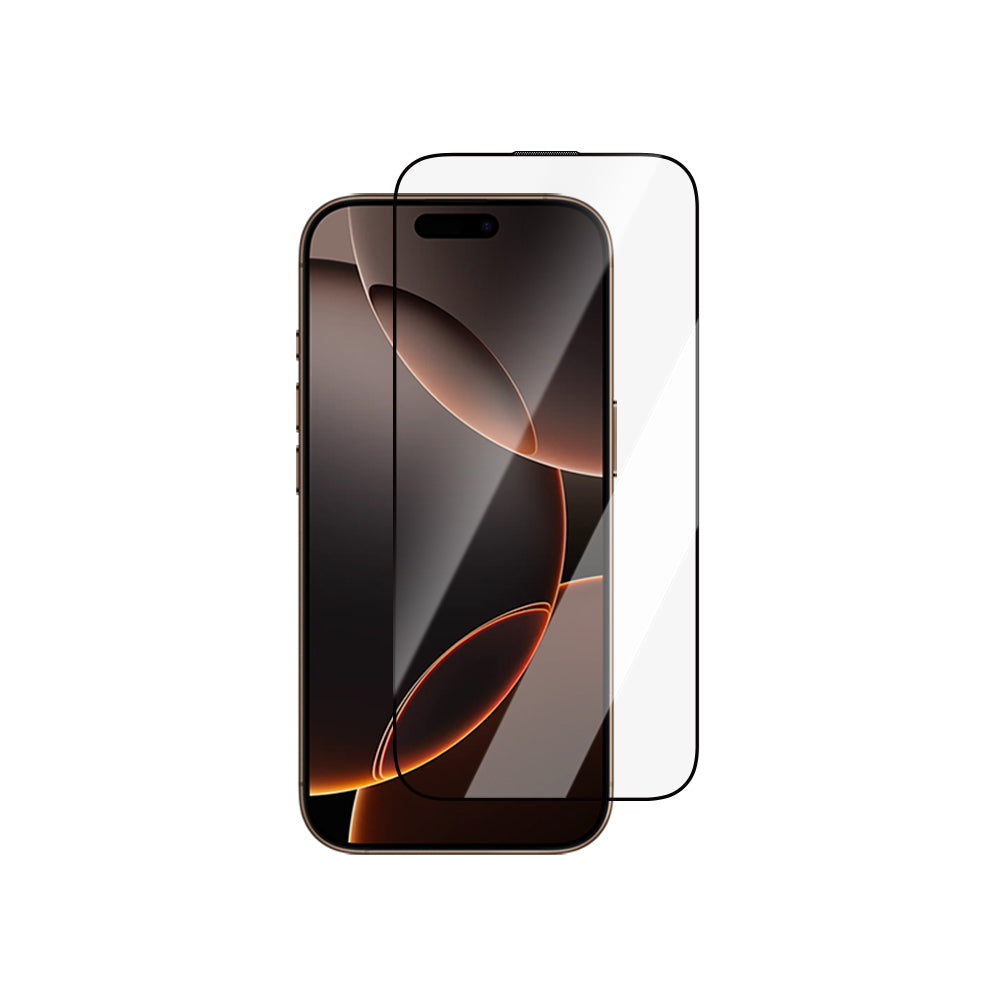 Apple iPhone 16 Pro Max CaseWorld Ultra-Thin Serisi TMQ HD 0.15mm Schott Cam Temperli Ekran Koruyucu