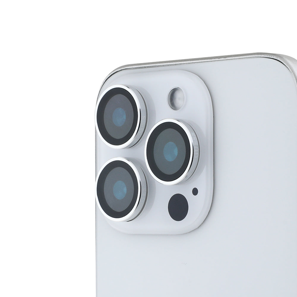 Apple iPhone 16 Pro Max Guess Orjinal Lisanslı Metal Kamera Lens Koruyucu
