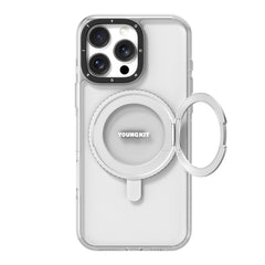 Apple iPhone 16 Pro Max Kılıf M-safe Şarj Özellikli Standlı Aksiyon Butonlu Youngkit Pivot Serisi Kapak