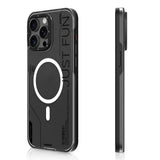 Apple iPhone 16 Pro Max Kılıf M-safe Şarj Özellikli Çıkarılabilir Arka Yüzeyli Youngkit Mecha Kapak