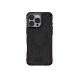 Apple iPhone 16 Pro Max Kılıf M-safe Şarj Özellikli Metal Kamera Çerçeveli Skinarma Mecha Serisi Kapak