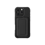 Apple iPhone 16 Pro Max Kılıf M-safe Şarj Özellikli Standlı Kartlıklı Set Amazingthing Glamour Luxe Serisi Kapak
