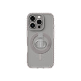 Apple iPhone 16 Pro Max Kılıf M-safe Şarj Özellikli Yüzük Standlı Amazingthing Titan Pro Serisi Kapak