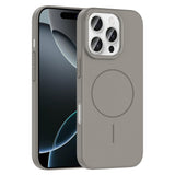 Apple iPhone 16 Pro Max Kılıf M-safe Şarj Özellikli Zore Ruby Sert Kapak