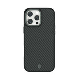 Apple iPhone 16 Pro Max Kılıf Wiwu DCC-205 M-safe Şarj Özellikli Aramid Fiber Tasarım Kevlar Kapak