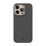 Apple iPhone 16 Pro Max Kılıf Wiwu DCC-208 M-safe Şarj Özellikli Kamera Standlı Aramid Fiber Tasarım Kevlar Kapak