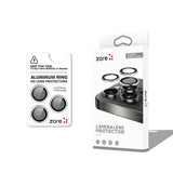 Apple iPhone 16 Pro Zore CL-12 Premium Safir Parmak İzi Bırakmayan Anti-Reflective Kamera Lens Koruyucu