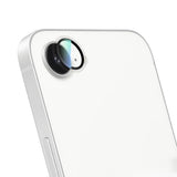 Apple iPhone 16E CaseWorld Alloy Serisi Oleofobik Anti Reflective Kamera Lens Koruyucu