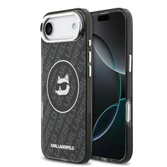 Apple iPhone 17 Air Kılıf Karl Lagerfeld Orjinal Lisanslı IML Baskılı Choupette Heads Kapak