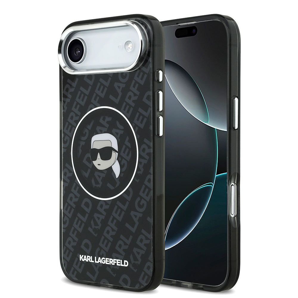 Apple iPhone 17 Air Kılıf Karl Lagerfeld Orjinal Lisanslı IML Baskılı KL Heads Kapak