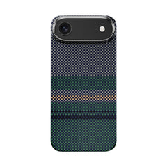 Apple iPhone 17 Air Kılıf M-safe Şarj Özellikli Karbon Fiber Tasarımlı Benks Aurora ArmorAir Kevlar Kapak