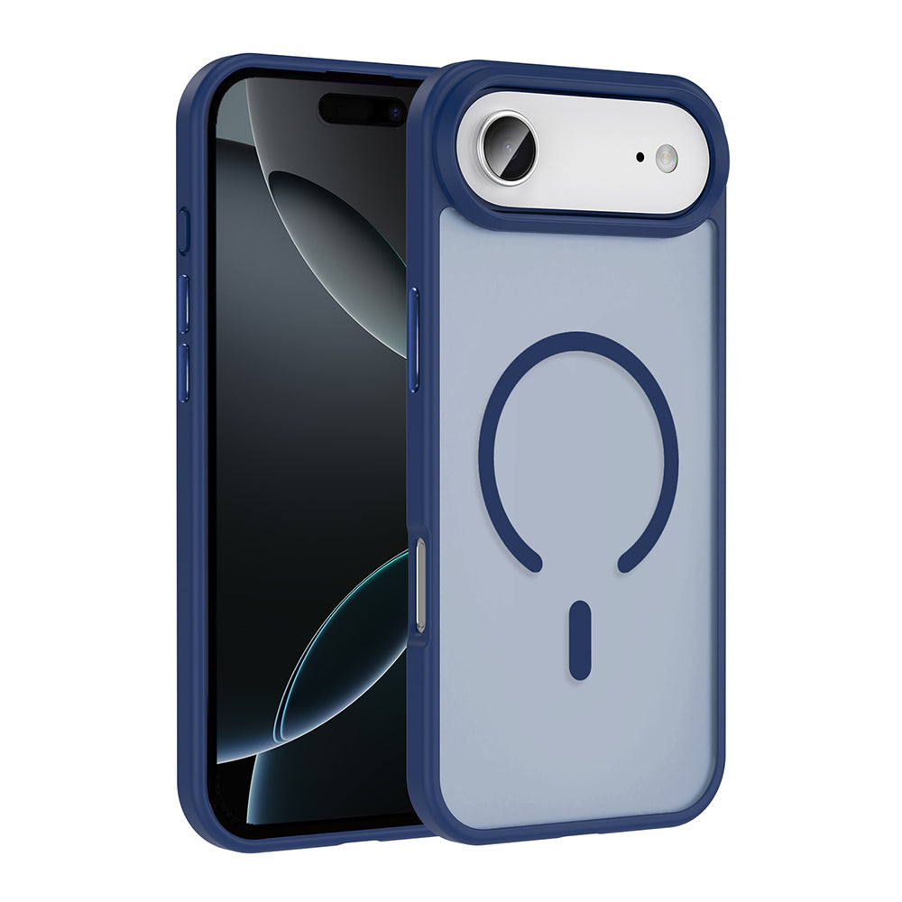 Apple iPhone 17 Air Kılıf M-safe Şarj Özellikli Mat Arka Yüzey Zore Sio Kapak