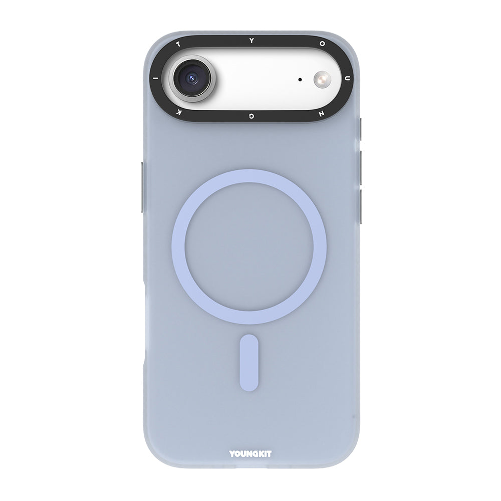 Apple iPhone 17 Air Kılıf M-safe Şarj Özellikli Youngkit Hidden Sand Serisi Kapak