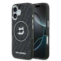 Apple iPhone 17 Kılıf Karl Lagerfeld Orjinal Lisanslı IML Baskılı Choupette Heads Kapak