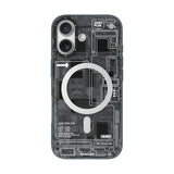 Apple iPhone 17 Kılıf M-safe Şarj Özellikli Kamera Denetim Butonlu Youngkit Technology Serisi Kapak