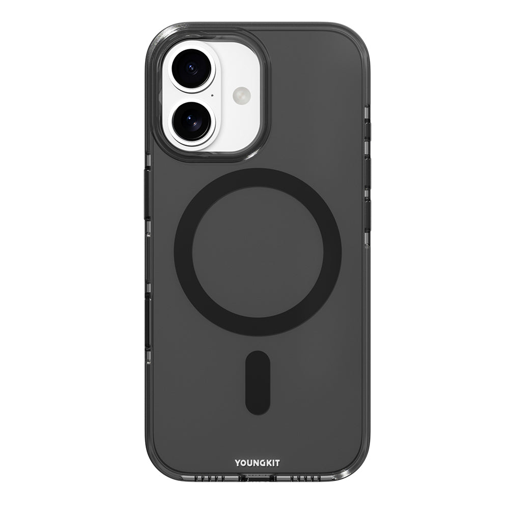Apple iPhone 17 Kılıf M-safe Şarj Özellikli Şeffaf Youngkit Crystal Shield Serisi Kapak