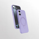 Apple iPhone 17 Kılıf M-safe Şarj Özellikli Standlı Zore Samara Kapak
