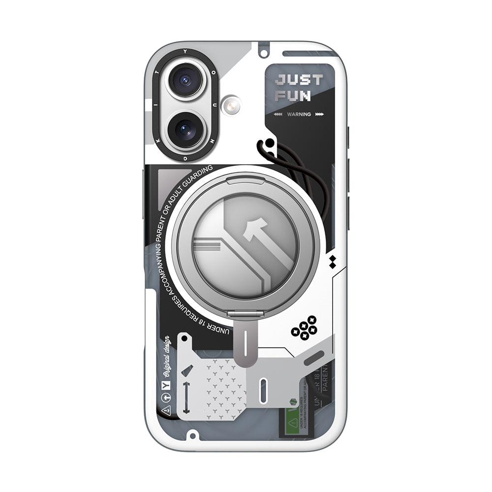 Apple iPhone 17 Kılıf M-safe Şarj Özellikli Youngkit Starship Serisi Kapak