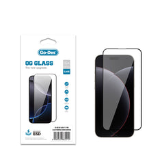 Apple iPhone 17 Pro Go Des OG Glass Antistatik Temperli Cam Ekran Koruyucu