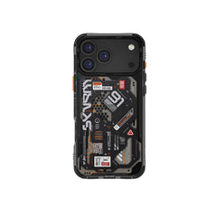 Apple iPhone 17 Pro Kılıf Desenli Airbag Tasarımlı Skinarma Spectra Kapak