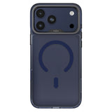 Apple iPhone 17 Pro Kılıf M-safe Şarj Özellikli Airbag Tasarımlı O-Ring Şeffaf Kajsa Trans Shield Serisi Kapak