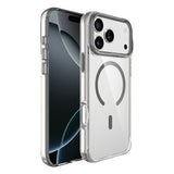 Apple iPhone 17 Pro Kılıf M-safe Şarj Özellikli Airbagli Kamera Standlı Zore Azor Kapak
