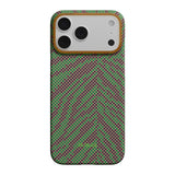 Apple iPhone 17 Pro Kılıf M-safe Şarj Özellikli Aramid Fiber Pitaka Breath of Veins Serisi Kapak
