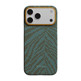 Apple iPhone 17 Pro Kılıf M-safe Şarj Özellikli Aramid Fiber Pitaka Breath of Veins Serisi Kapak