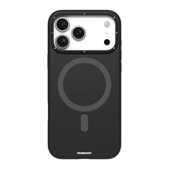 Apple iPhone 17 Pro Kılıf M-Safe Şarj Özellikli Kamera Standlı Youngkit Gel Cream Serisi Kapak