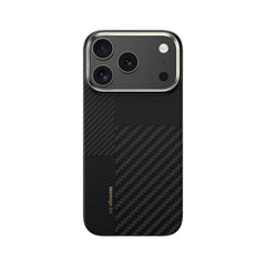 Apple iPhone 17 Pro Kılıf M-safe Şarj Özellikli Karbon Fiber Benks Montage ArmorAir Kevlar Kapak