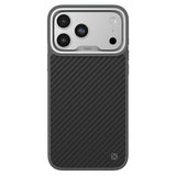 Apple iPhone 17 Pro Kılıf M-safe Şarj Özellikli O-Ring Kajsa Carbon Fiber Serisi Kapak