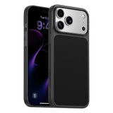 Apple iPhone 17 Pro Kılıf M-Safe Şarj Özellikli PU Zore Paris Trexo Sert PC Kapak