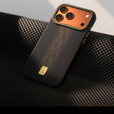 Apple iPhone 17 Pro Kılıf M-safe Şarj Özellikli Raptic Aramid Dual Rise Serisi 24 Ayar Altın Kaplamalı Kapak
