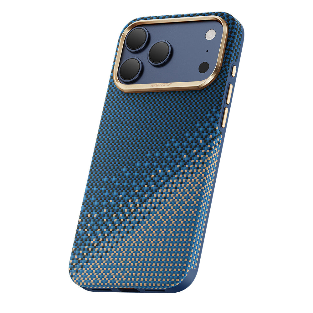 Apple iPhone 17 Pro Kılıf M-safe Şarj Özellikli Raptic Aramid Dual Ultra Serenity Serisi Kapak