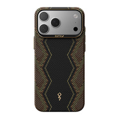 Apple iPhone 17 Pro Kılıf M-safe Şarj Özellikli Raptic Aramid Skin Scepter Serisi Kapak