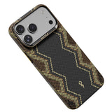 Apple iPhone 17 Pro Kılıf M-safe Şarj Özellikli Raptic Aramid Skin Scepter Serisi Kapak