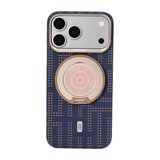Apple iPhone 17 Pro Kılıf M-safe Şarj Özellikli Raptic Aramid Skin Serisi Karbon Kapak