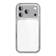 Apple iPhone 17 Pro Kılıf M-safe Şarj Özellikli Şeffaf Tasarımlı Wlons Apel Kapak
