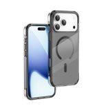 Apple iPhone 17 Pro Kılıf M-safe Şarj Özellikli Wiwu MCC-702 Titanyum Pro Serisi Sert PC Kapak