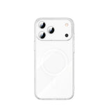 Apple iPhone 17 Pro Kılıf M-safe Şarj Özellikli Wiwu YXK-207 Invisible Pro Sert PC Kapak