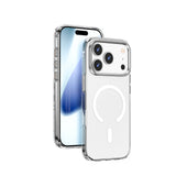 Apple iPhone 17 Pro Kılıf M-safe Şarj Özellikli Wiwu YXK-208 Invisible Ultra Sert PC Kapak