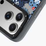 Apple iPhone 17 Pro Kılıf M-Safe Şarj Özellikli Youngkit Camouflage Sykell Serisi Kapak