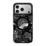 Apple iPhone 17 Pro Kılıf M-Safe Şarj Özellikli Youngkit Camouflage Sykell Serisi Kapak