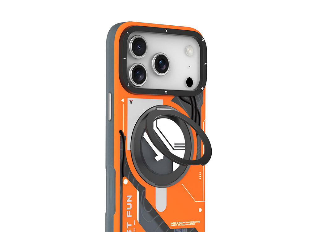 Apple iPhone 17 Pro Kılıf M-safe Şarj Özellikli Youngkit Starship Serisi Kapak