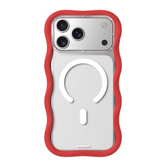 Apple iPhone 17 Pro Kılıf M-safe Şarj Özellikli Youngkit Wave Clear Serisi Kapak