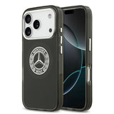 Apple iPhone 17 Pro Kılıf Mercedes Benz Orjinal Lisanslı M-safe Şarj Özellikli Çift Katmanlı PC Nostaljik Yıldız Dizayn Kapak