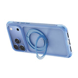 Apple iPhone 17 Pro Kılıf Wiwu AG-203 AeroGuard Ultra Serisi M-safe Şarj Özellikli Airbag Tasarımlı Standlı Kapak