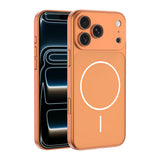Apple iPhone 17 Pro Kılıf Zore M-Safe Şarj Özellikli Kamera Korumalı Spark Kapak