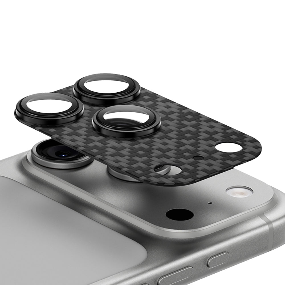 Apple iPhone 17 Pro Max Benks ArmorWarrior ArmorGrid Serisi Kevlar Kamera Lens Koruyucu